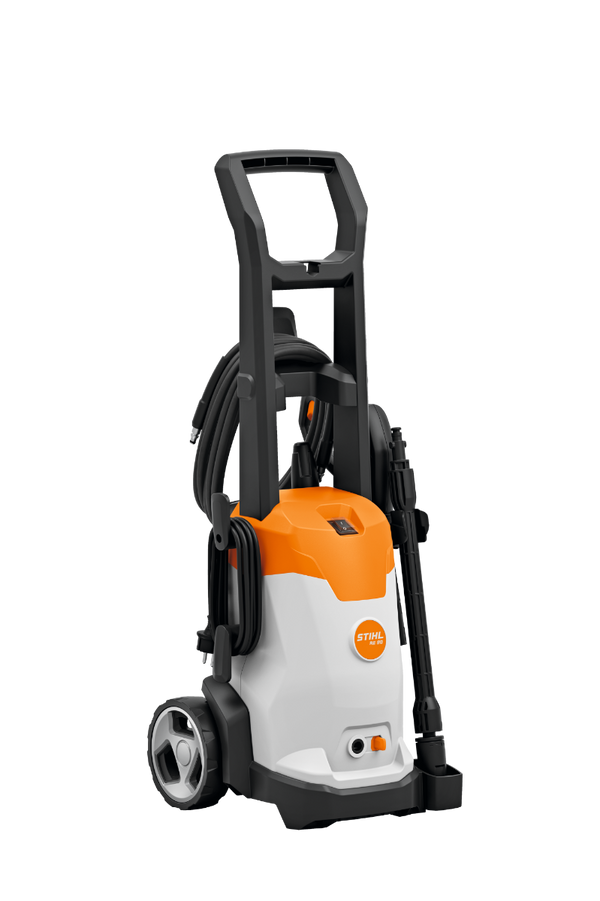 Spalator cu inalta presiune electric STIHL RE 90 putere 2.1 kW presiune 130 bar debit apa 440 l/h roti