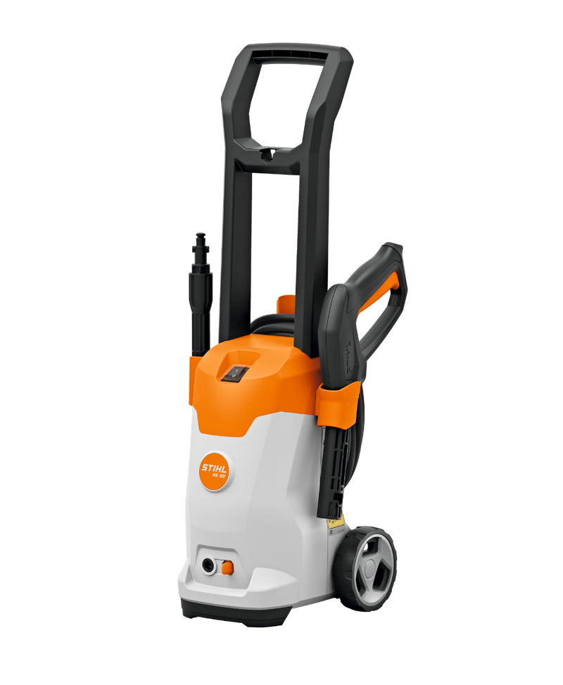 Spalator cu inalta presiune STIHL RE 80 electric putere 1.7 kW presiune 120 bar debit apa 430 l/min roti