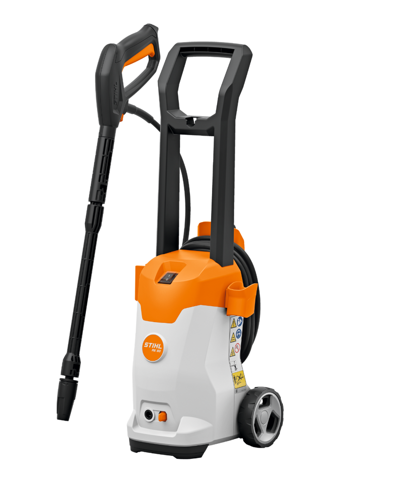 Spalator cu inalta presiune STIHL RE 80 electric putere 1.7 kW presiune 120 bar debit apa 430 l/min roti