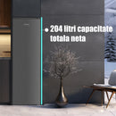 Congelator Samus SCGXE336NFE 204 l Full No Frost Afisaj electronic led Clasa energetica E Super freezeing Ventilator 4 sertare si 2 rafturi