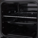Aragaz pe gaz Samus SM566APGS BURGUNDY-BLACK 4 arzatoare cuptor gaz latime 50 cm capac de metal
