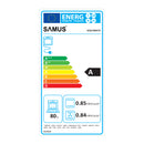 Cuptor electric incorporabil Samus SC8170BGTV clasa A 80 litri 7 functii grill ventilatie timer mecanic 2500 W