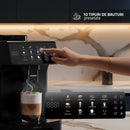 Espressor cafea Samus Sublime 19 Rasnita profesionala- 300 g 19 bari Putere 1200-1400 W Rezervor apa 2 L Sistem extractie lapte cu furtun 25 cm 10 tipuri de bauturi Multiple tipuri de reglaje