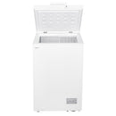 Lada frigorifica 2 in 1 Albatros LA115E 98 litri clasa E latime 54.5 cm functie Fast Freeze dubla functionalitate frigider / congelator termostat reglabil interior aluminiu alb