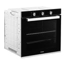 Cuptor electric incorporabil Samus SC8180BGTV3D clasa A 80 litri 8 functii gatire 3D grill ventilatie timer mecanic 2500 W