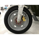 Tricicleta electrica RDB XL-Klass4 cu bena rabatabila hidraulic fara permis 4000W 25 km/h 72V45Ah autonomie 70 km culoare rosu