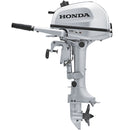 Motor barca Honda BF5 LHU cu Eche cizma lunga 5 CP 4T rezervor incorporat elice aluminiu cu 3 aripi port incarcare 12V 6A