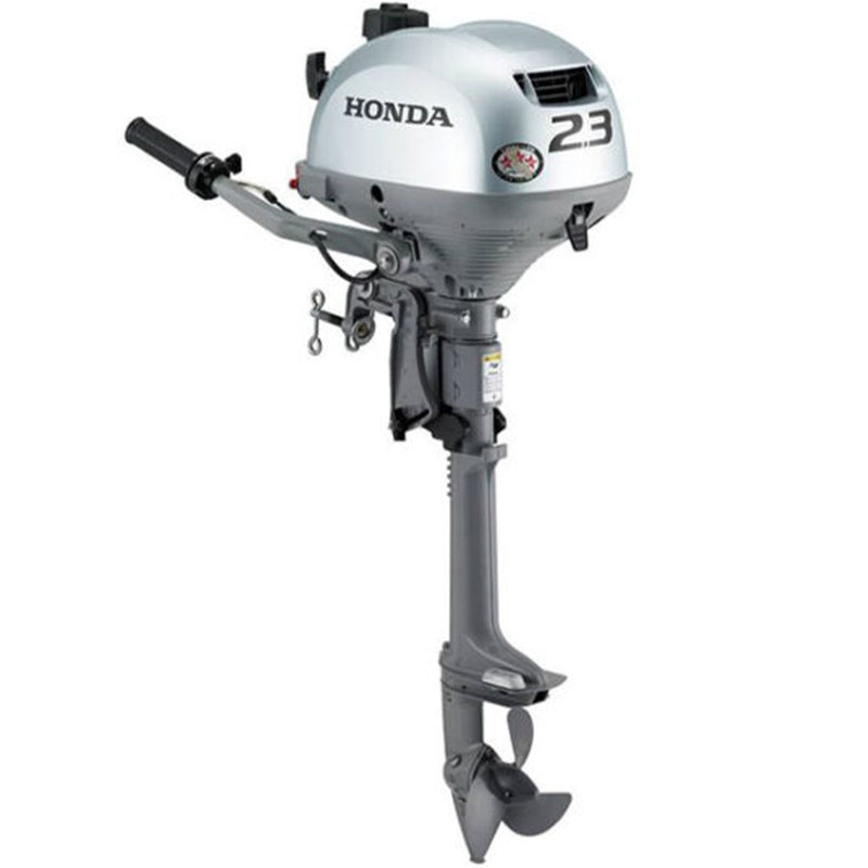 Motor barca Honda BF2.3 SCHU cu Eche cizma scurta 2.3 CP 4T rezervor incorporat elice cu 3 aripi racire cu aer