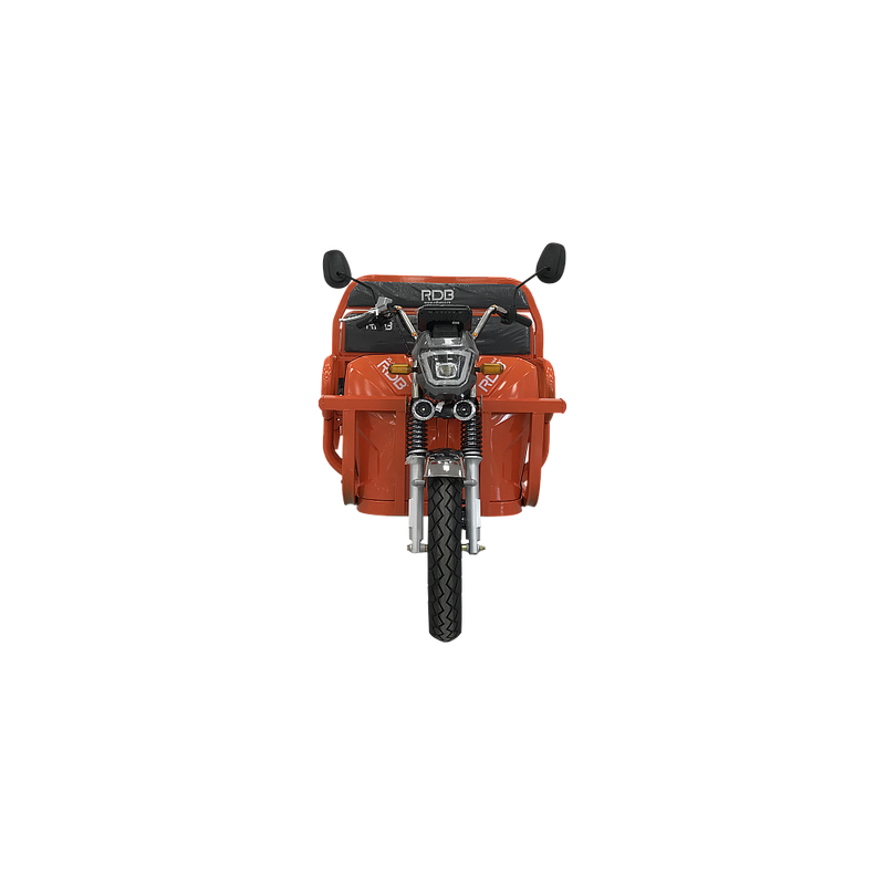 Tricicleta electrica RDB XL-Klass4 cu bena rabatabila hidraulic fara permis 4000W 25 km/h 72V45Ah autonomie 70 km culoare verde