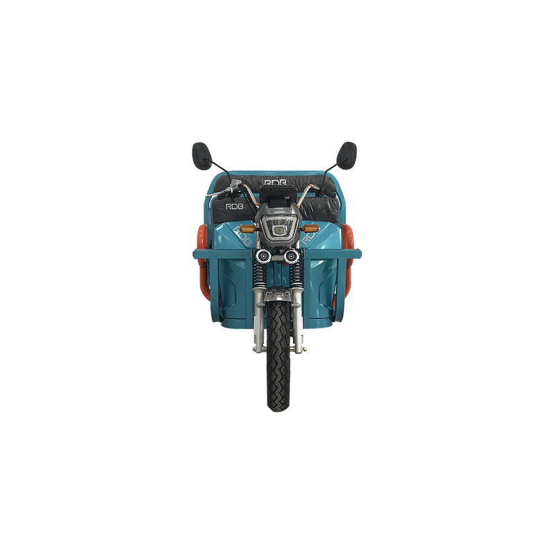 Tricicleta electrica RDB XL-Klass4 cu bena rabatabila hidraulic fara permis 4000W 25 km/h 72V45Ah autonomie 70 km culoare gri