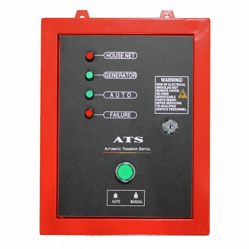 Generator de curent insonorizat SENCI SCD13000Q-ATS putere maxima 11 kW 230V Diesel rezervor 26 L AVR pornire electrica ATS inclus