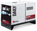 Generator de curent insonorizat GENMAC Daily G7000KS-M MA putere maxima 5.6 kW 400V motor Kohler KD440 Diesel rezervor 19 L QFDP-RGK30-PT7 AVR GP