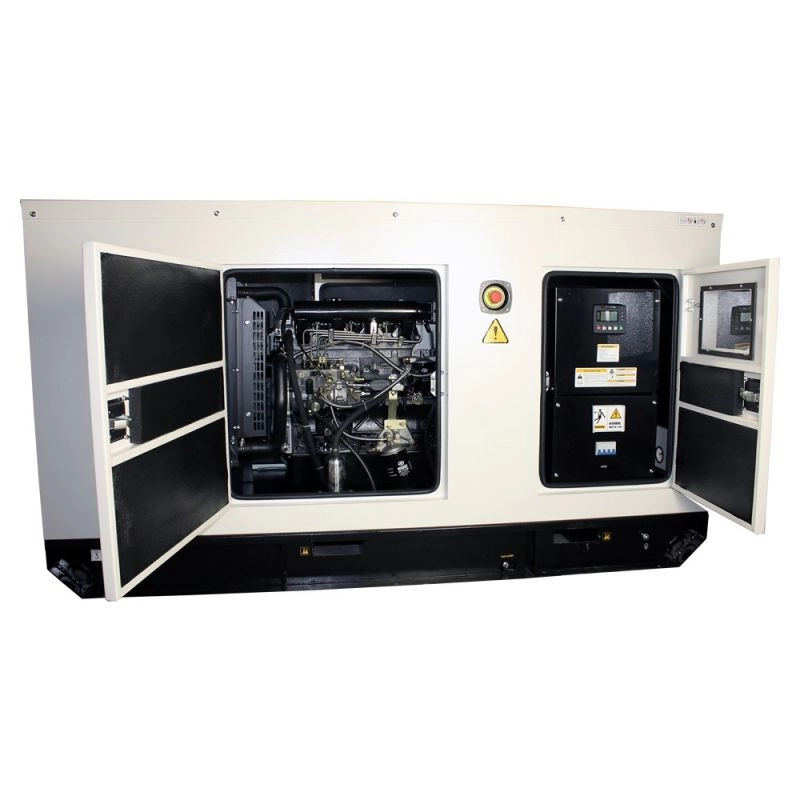 Generator de curent insonorizat SENCI SCDE34i-YS putere maxima 27kW/400V 9kW/230V Diesel rezervor 100 L AVR ATS inclus