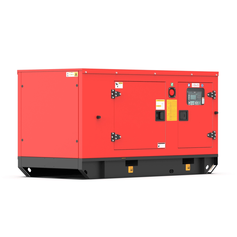 Generator de curent insonorizat BISONTE BIKS40 ATS putere maxima 32 kW 400V Diesel rezervor 80 L AVR ATS inclus