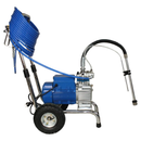 Pompa airless pentru zugravit/vopsit Bisonte PAZ6860E CART putere 1.8 kW 230V presiune max 200 bar debit 4 l/min lungime furtun 60 m