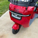Tricicleta electrica Voltarom VM5 NEO putere 1000 W 72V 20 AH viteza 25 km/h autonomie 58 km cu cabina fara permis culoare rosu