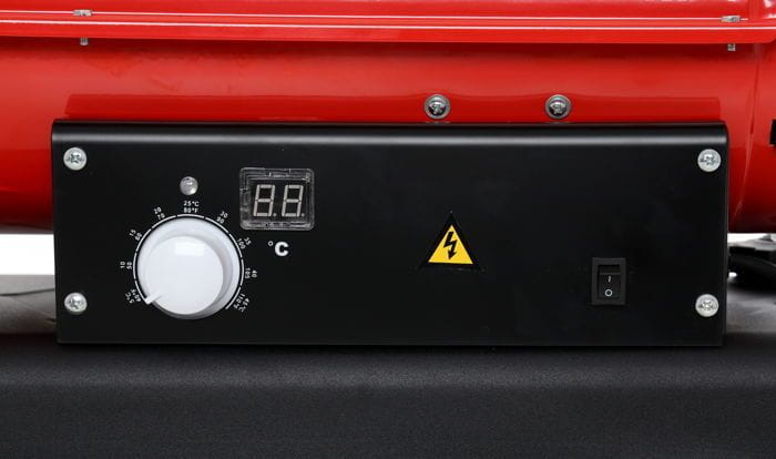 Tun de caldura Kraft & Dele KD11710 Diesel putere 30 kW debit 595 mch rezervor 19 L termostat