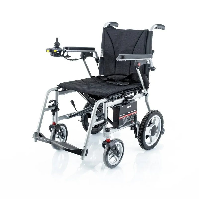 Scaun cu rotile electric Rotakt Papillon motoare 2x180W viteza 6 km/h autonomie 16 km 12V / 10.4Ahx2 sarcina maxima 100 kg