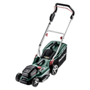 Pachet Masina de gazon METABO RM36-18 LTX BL36 cu 2 acumulatori LiPower 18V 5.2 Ah si 2 incarcatoare ASC55 Air Cooled + Trimmer METABO RTD 18 LTX BL30