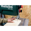 Fierastrau cu banda METABO BAS 261 Precision + Aspirator rumegus METABO SPA1200