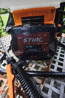 Pulverizator pe acumulator STIHL SGA 60 sistem AK debit apa 1.8 l/min presiune 4 bar rezervor 15 l set cu acumulator AK 10 si incarcator AL 101