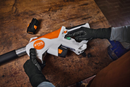 Emondor de inaltime pe acumulator STIHL HTA 30 sistem AS putere 0.45 kW lungime sina 20 cm pas lant 1/4"P set cu 2 acumulatori AS 2 si incarcator ALS 31