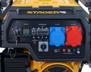 Generator Stager FD 10000ER-E3R Automatic putere 8.5kW monofazat trifazat benzina pornire electrica telecomanda automatizare FDATS230V Solar 2poli 50A 15Vcc