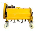 Minitractor ProGARDEN Campo T18 V25.1 4x4 18CP benzina hidraulica fata-spate roti 6.00-12 cu acoperis + remorca 600 kg freza tractata plug tocator vegetatie cositoare cu discuri si lama zapada