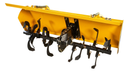 Minitractor ProGARDEN Campo T18 V25.1 4x4 18CP benzina hidraulica fata-spate roti 6.00-12 cu acoperis + remorca 600 kg freza tractata plug tocator vegetatie cositoare cu discuri si lama zapada