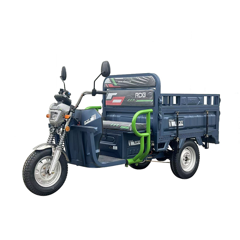 Tricicleta electrica RDB X-Klass4 PLUS 3500W fara permis 25 km/h culoare albastru