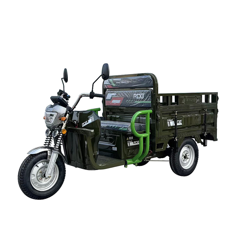 Tricicleta electrica RDB X-Klass4 PLUS 3500W fara permis 25 km/h culoare verde