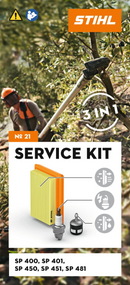 STIHL Kit Service 21 pentru motocoase pe benzina FS200, FS250, FS300, FS350, FS400, FS450, FS480