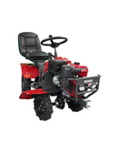 Mini tractor Weima WMZ01C 4x4 16CP benzina 420cc pornire electrica 3+1 viteze latime lucru 105 cm freze roti metalice