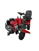 Mini tractor Weima WMZ01C 4x4 16CP benzina 420cc pornire electrica 3+1 viteze latime lucru 105 cm freze roti metalice