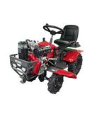 Mini tractor Weima WMZ01B 4x4 12CP Diesel 456cc pornire electrica 3+1 viteze latime lucru 105 cm freze roti metalice