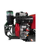 Mini tractor Weima WMZ01B 4x4 12CP Diesel 456cc pornire electrica 3+1 viteze latime lucru 105 cm freze roti metalice