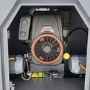 Robot cositoare cu telecomanda hibrid Red Mountain RM-32TRC motor Loncin 452cc putere 8.3 kW latime de lucru 787 mm senilat hibrid telecomanda 300 m inclinare 30 grade