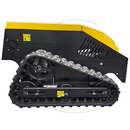 Robot cositoare cu telecomanda hibrid Red Mountain RM-21TRC motor Loncin 224cc putere 5.9 CP latime de lucru 530 mm senilat telecomanda 300 m inclinare 30° 24V 1100 m²/h