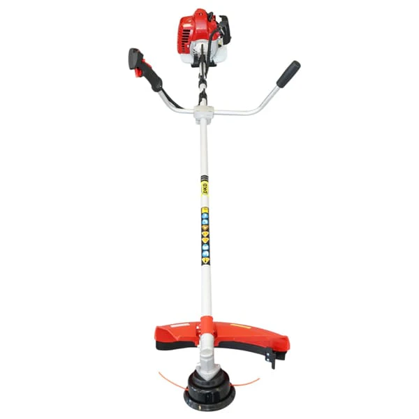 Motocoasa de umar DKD CG 430B motor 1.7 CP 2T benzina latime lucru 30 cm ham cap trimmy lama cu 3 dinti