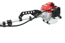 Motocoasa de umar DKD CG 520B motor 1.9 CP 2T benzina latime lucru 30 cm ham cap trimmy lama cu 3 dinti
