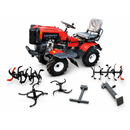 Mini tractor Rotakt Zeppelin 4x4 15CP diesel 532cc latime lucru 70-135 cm freze roti metalice