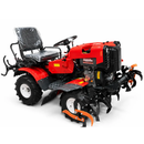 Mini tractor Rotakt Zeppelin 4x4 15CP diesel 532cc latime lucru 70-135 cm freze roti metalice