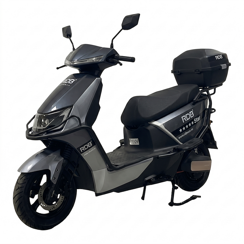 Scuter electric RDB STAR FULL 2000W fara permis 25 km/h culoare gri