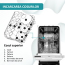 RESIGILAT: Masina de spalat vase incorporabila Samus SBDW46.5 9 seturi 5 programe clasa E latime 45 cm afisaj electronic LED functie incarcare la jumatate pornire intarziata