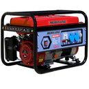 Generator curent electric profesional cu alimentare hibrida GPL/Benzina Media Line MLG 3500/2 putere maxima 3,8 KVA(3 KW) AVR motor 7 CP monofazat bobinaj 100% cupru