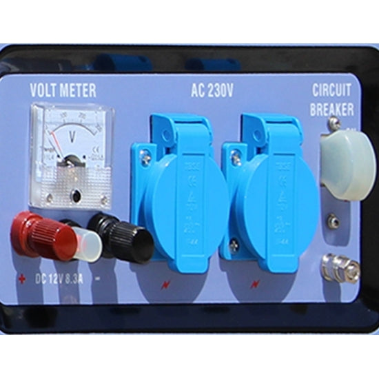 Pachet generator curent Media Line MLG 3500/2 putere 2.6 kW 230 V benzina pornire manuala AVR rezervor 15 L + Ulei de motor AgroPro si Lanterna