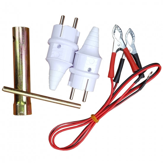 Pachet generator curent Media Line MLG 3500/2 putere 2.6 kW 230 V benzina pornire manuala AVR rezervor 15 L + Ulei de motor AgroPro si Lanterna