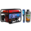 Pachet generator curent Media Line MLG 3500/2 putere 2.6 kW 230 V benzina pornire manuala AVR rezervor 15 L + Ulei de motor AgroPro si Lanterna