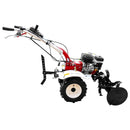 Motocultor Media Line MS 7100 CF motor 7 CP latime lucru 90 cm 2+1 viteze freze roti cauciuc roti metal rarita fixa plug arat plug cartofi 3l ulei AgroPro