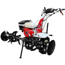 Motocultor Media Line MS 7100 CF motor 7 CP latime lucru 90 cm 2+1 viteze freze roti cauciuc roti metal rarita fixa plug arat 3l ulei AgroPro